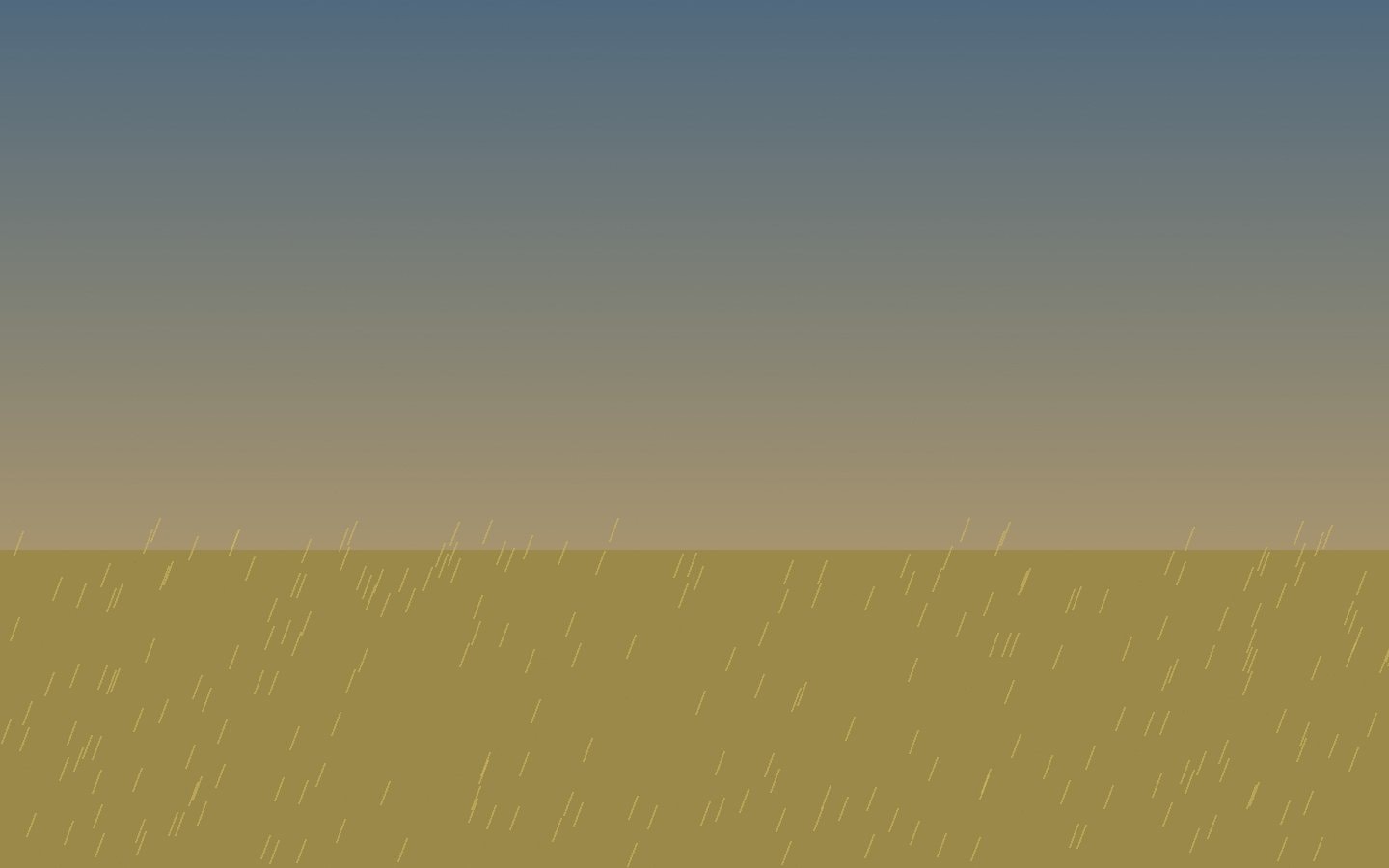 A wide prairie under a large open sky